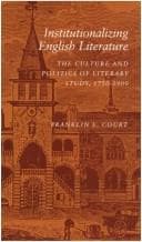 Institutionalizing English literature