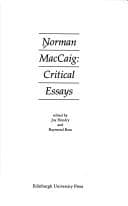 Norman MacCaig