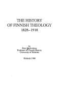 The history of Finnish theology, 1828-1918