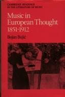 Music in European thought, 1851-1912