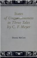 States of unconsciousness in three tales by C.F. Meyer