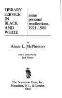 Library service in black and white