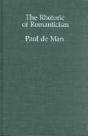 The rhetoric of romanticism