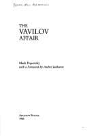 The Vavilov affair