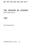 The theater of essence and other essays