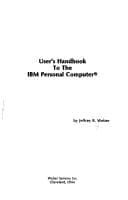User's handbook to the IBM Personal Computer