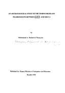 An archaeological study of the Yemeni highland pilgrim route between Ṣanʻāʼ and Mecca