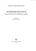 Apomnemoneumata