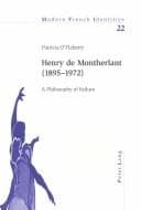 Henry de Montherlant (1895-1972)