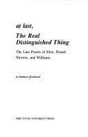 At last, the real distinguished thing
