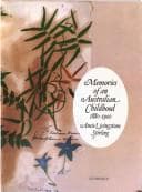 Memories of an Australian childhood, 1880-1900