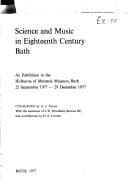 Science and music in eighteenth century Bath