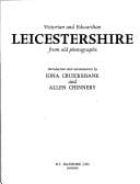 Victorian and Edwardian Leicestershire from old photographs