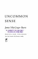 Uncommon sense