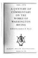 A Century of commentary on the works of Washington Irving, 1860-1974