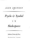 Psyche & symbol in Shakespeare