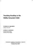 Teaching reading to the mildly retarded child