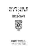 Cowper & his poetry