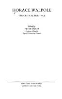 Horace Walpole, the critical heritage