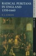 Radical Puritans in England, 1550-1660