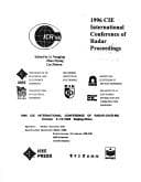 1996 CIE International Conference of Radar