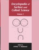 Encyclopedia of surface and colloid science