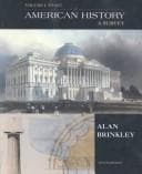 American History: A Survey, Vol. 1