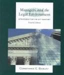 Managers and the legal environment