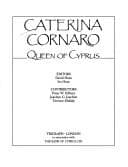 Caterina Cornaro, Queen of Cyprus
