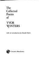 The collected poems of Yvor Winters