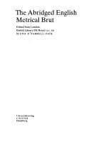 The Abridged English metrical Brut