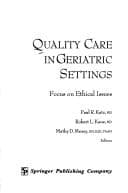 Quality care in geriatric settings