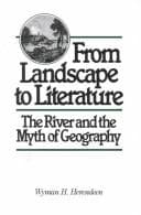 From landscape to literature