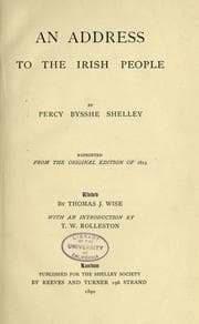 An address to the Irish people