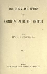 The origin and history of the Primitive Methodist Church
