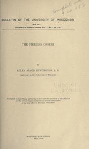 -- The fireless cooker