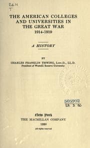 The American colleges and universities in the great war
