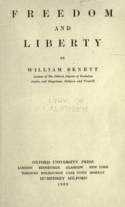 Freedom and liberty