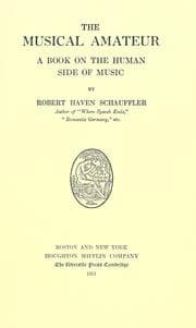 The musical amateur