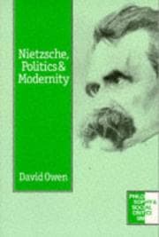 Nietzsche, politics, and modernity