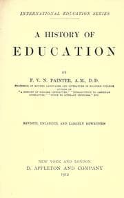 A history of education