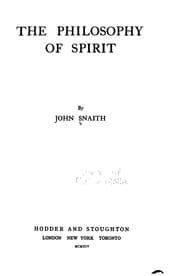 The philosophy of spirit