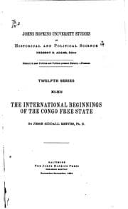 The international beginnings of the Congo Free State