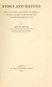 Stoics and sceptics