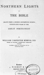 Northern lights on the Bible