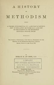 A history of Methodism
