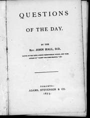 Questions of the day