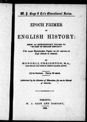Epoch primer of English history