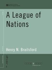 A League of Nations