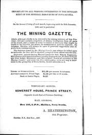 A practical guide for tourists, miners, and investors, and all persons interested in the development of the gold fields of Nova Scotia